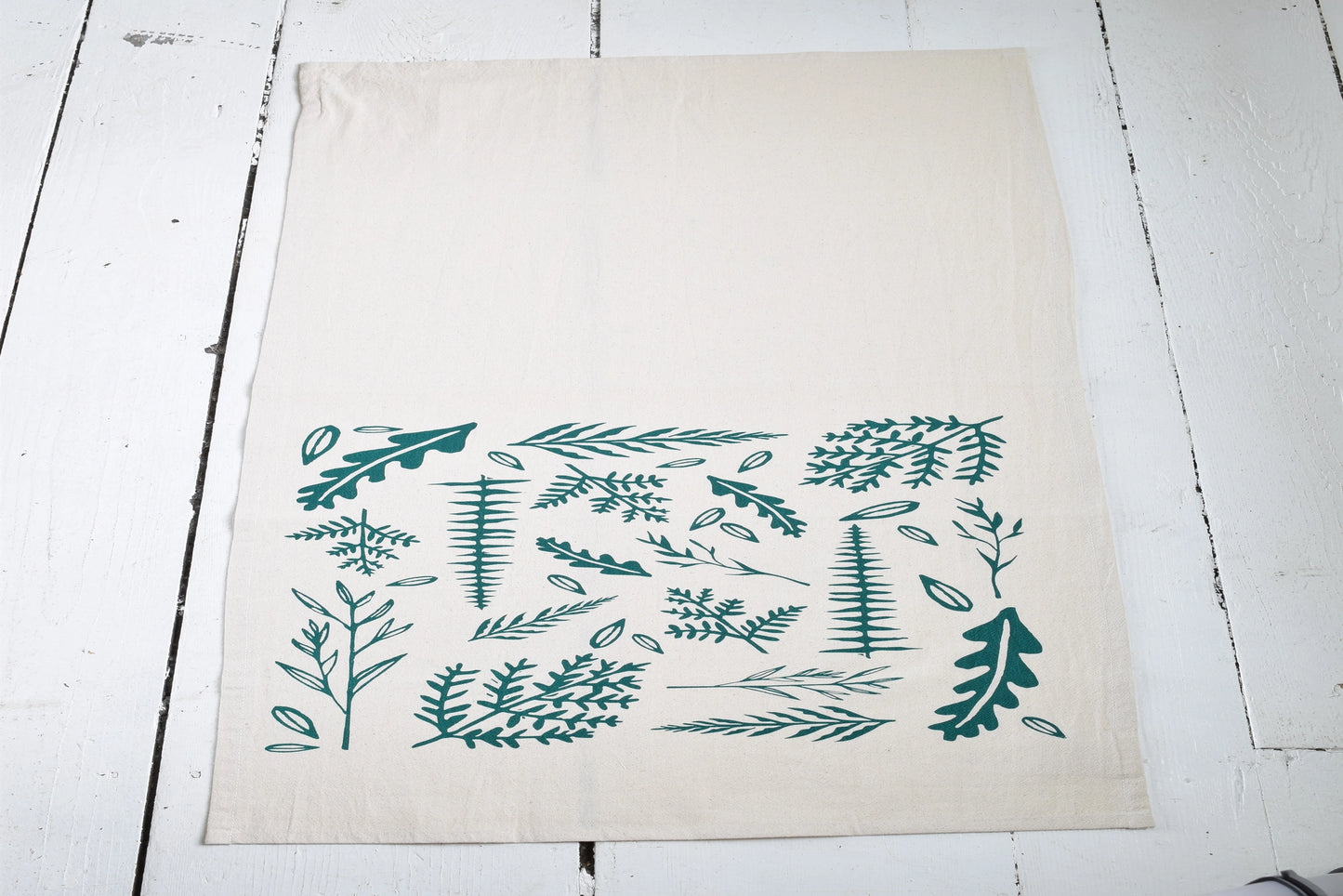 Woodland Ferns Tea Towel