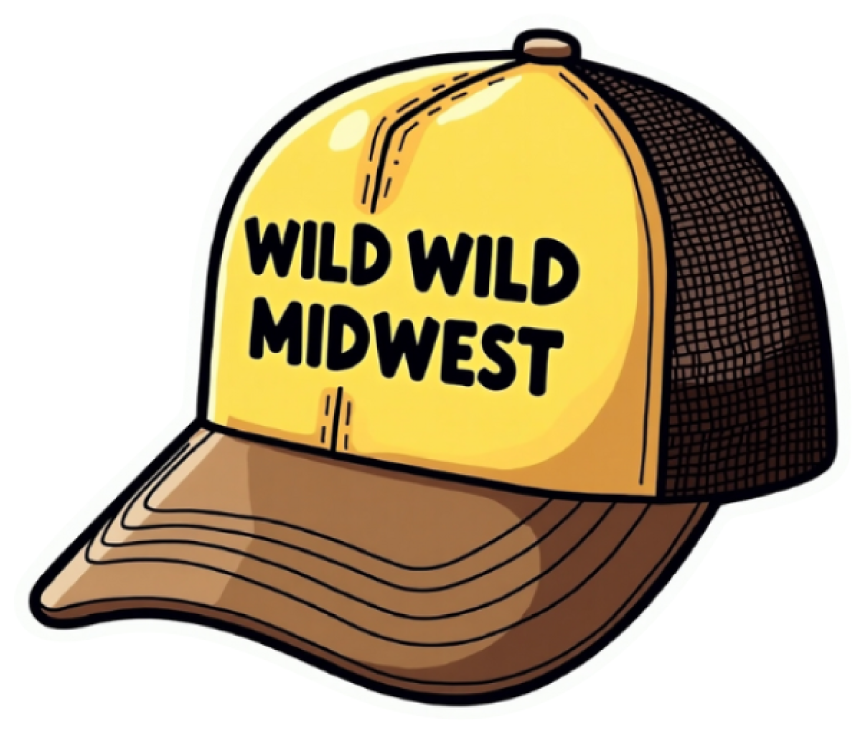 Wild Wild Midwest Sticker