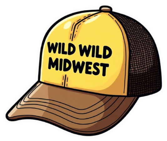 Wild Wild Midwest Sticker